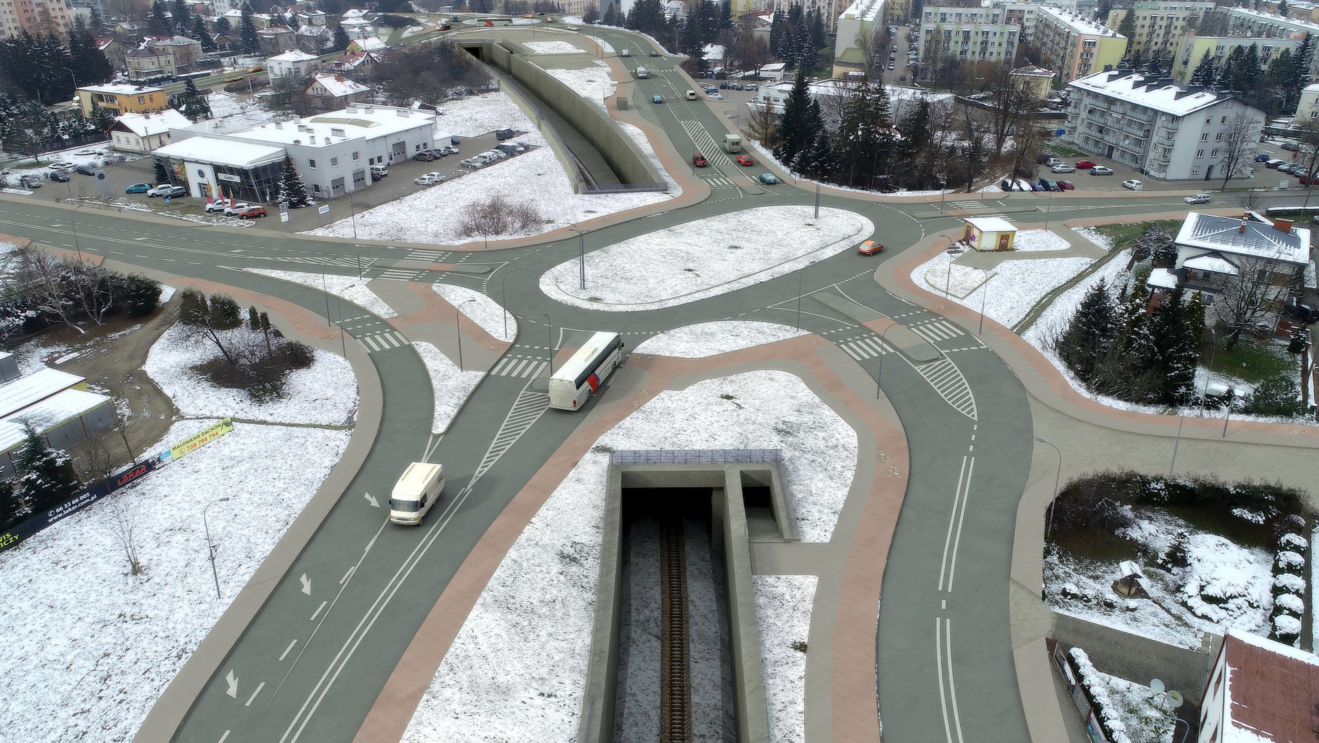 Inforail - Zmiany w organizacji ruchu przy przystanku Krosno Miasto. Trwa modernizacja linii Jasło – Nowy Zagórz