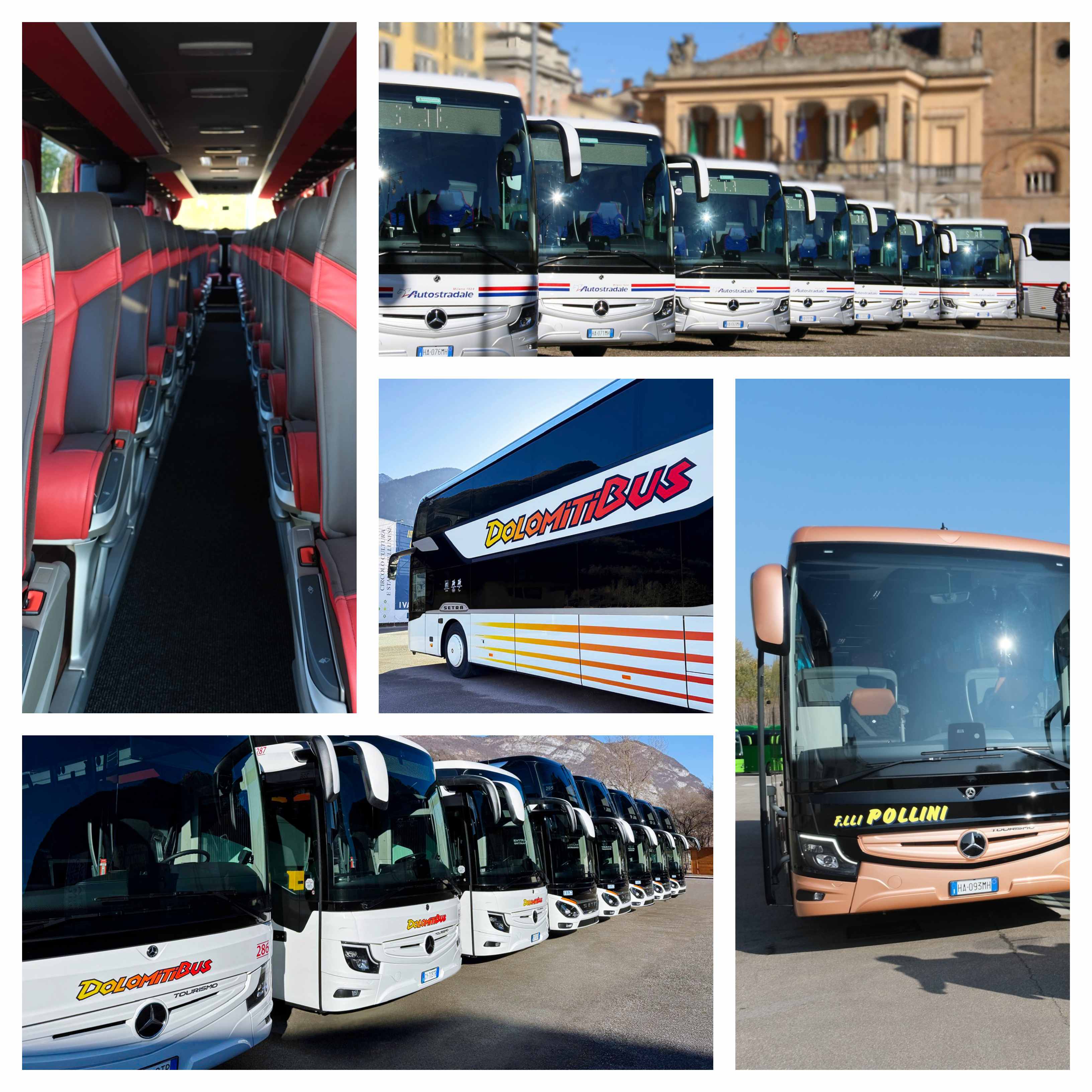 Infobus - Włoskie autokary od Mercedesa i Setry gotowe na Olimpiadę Zimową 2026