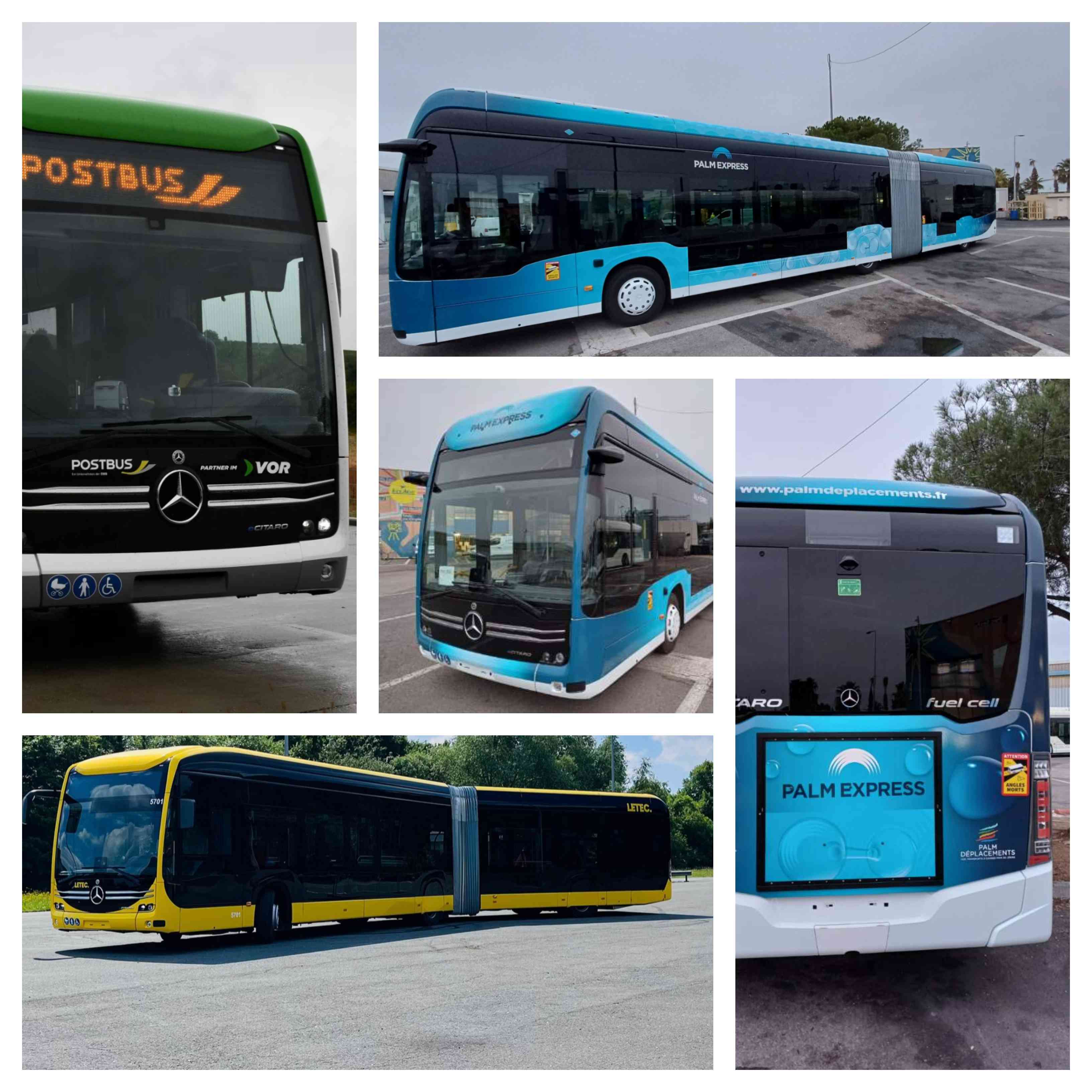 Infobus - Daimler Buses France z nowymi kontraktami BHNS. Autobusy wodorowe wchodzą do gry