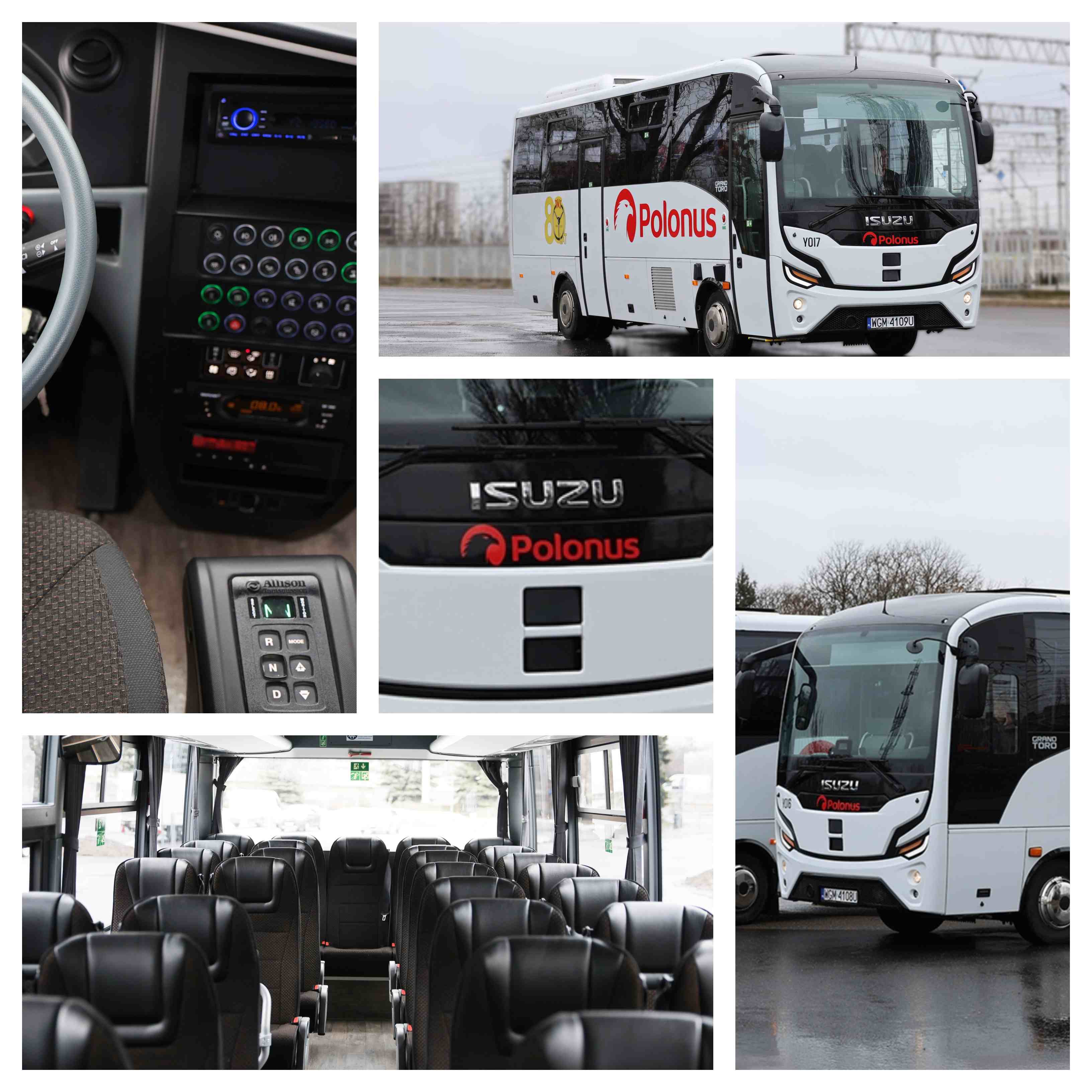Infobus - PKS Polonus wzmacnia flotę. Dwa nowe autobusy Isuzu Grand Toro już w trasie