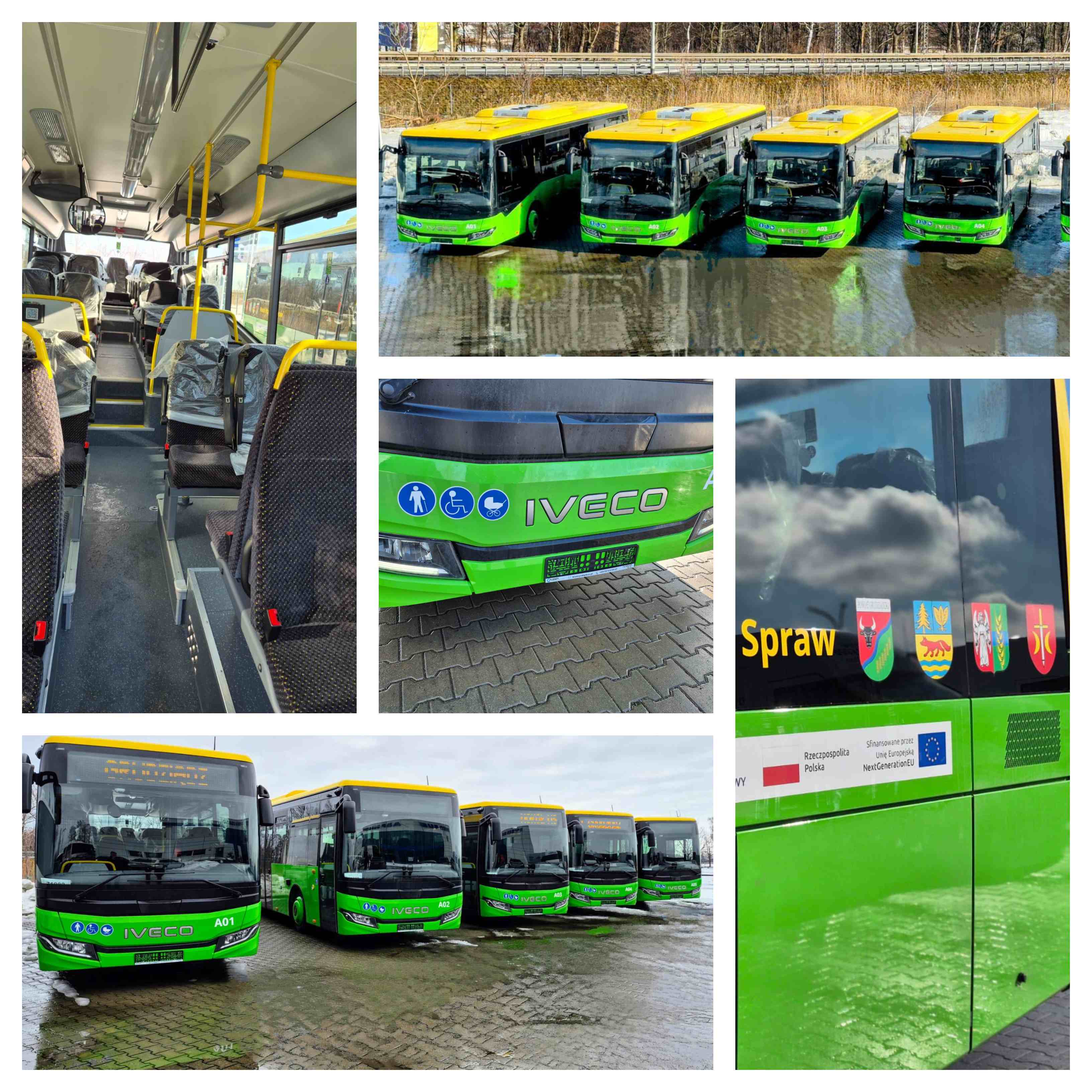 Infobus - Nowe autobusy dla Powiatu Grudziądzkiego już na finiszu. Pięć razy Iveco Crossway