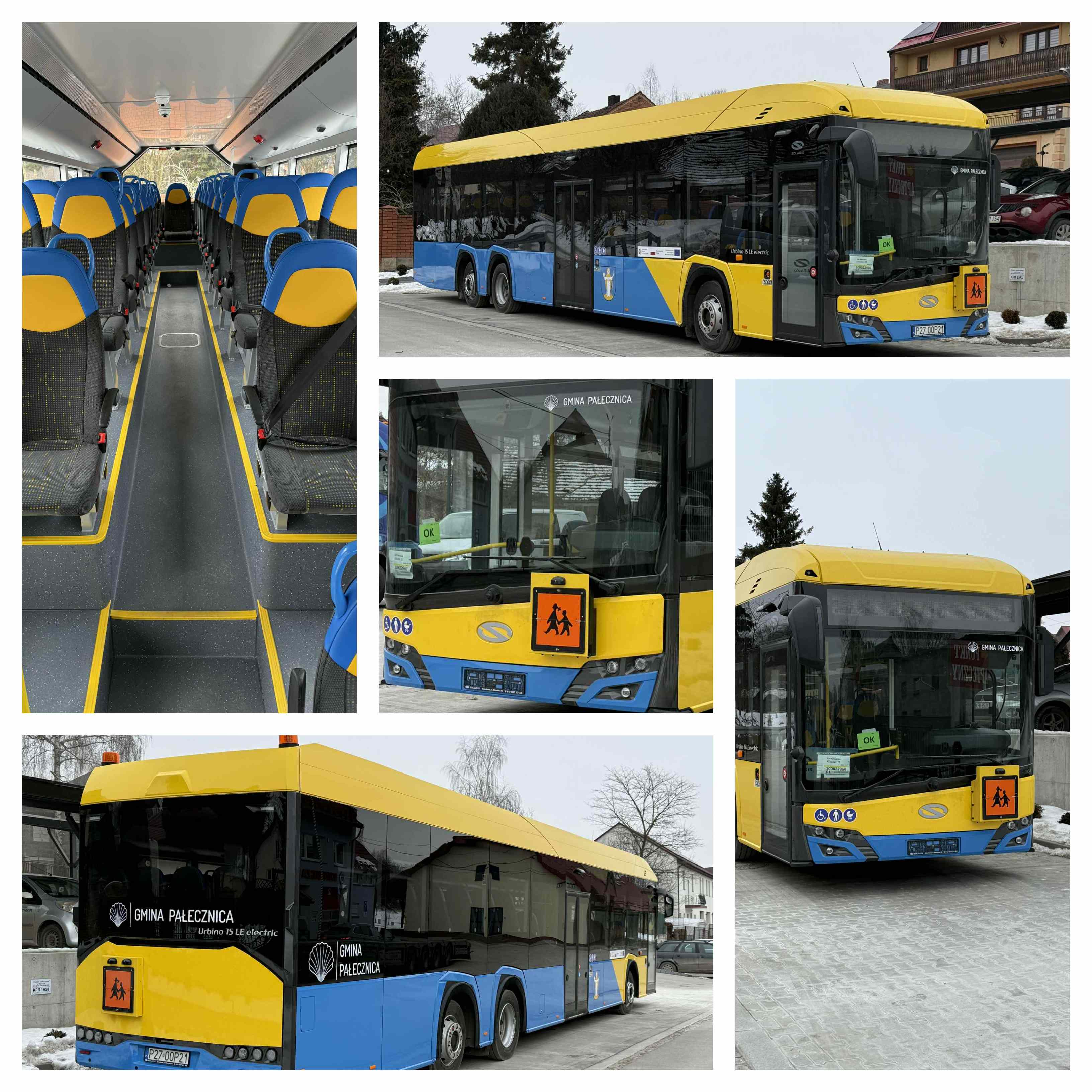 Infobus - Premiera Solarisa Urbino 15 LE electric w Polsce. W Pałecznicy. Najdłuższy solo elektryk w kraju