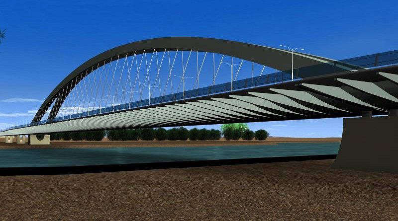 Infotram - Warszawa: Białołęka nie chce mostu tramwajowo-rowerowego. Chce z samochodami