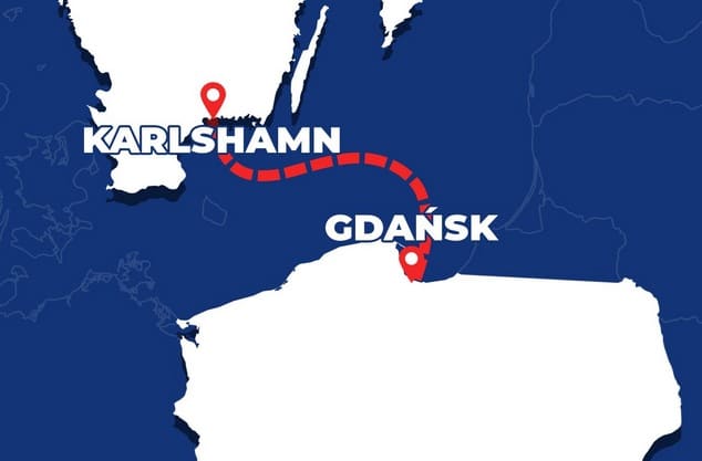 Infoship - Promy Polsca popłyną z Gdańska do Karlshamn vs. Stena Line z Gdyni do Karlskrony