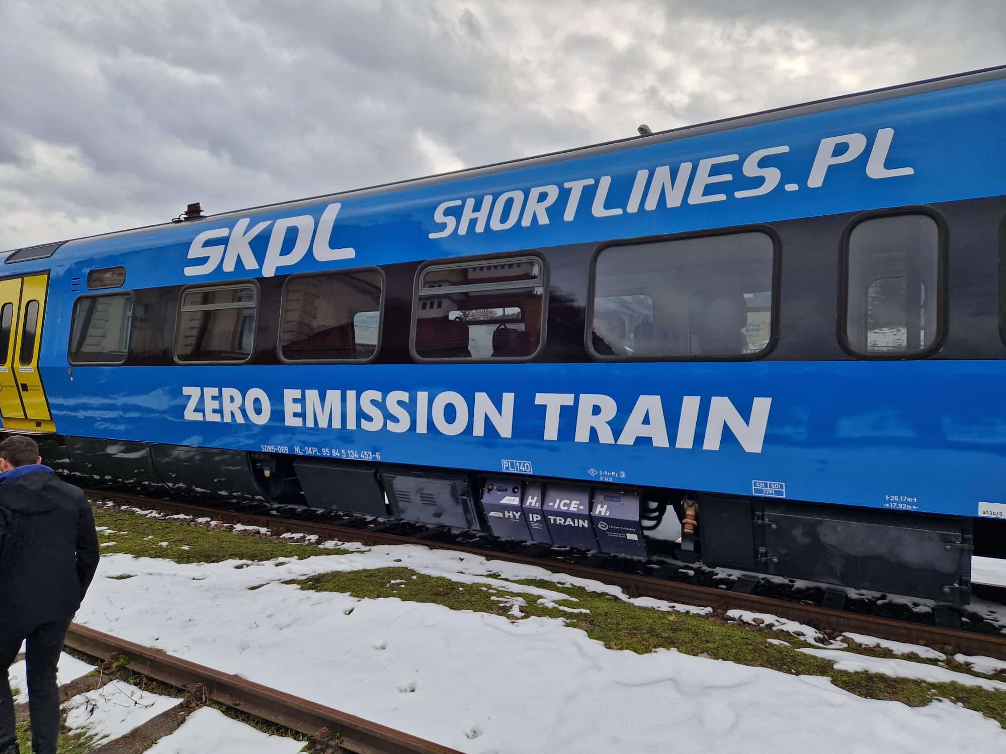 Inforail - SKPL Cargo przebudował stary pociąg SD85 na zasilanie wodorowe