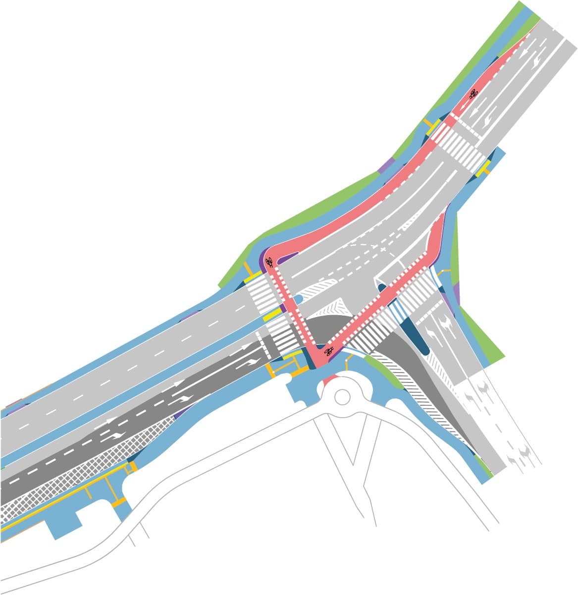 Infotrans - Gdynia: Cztery oferty na rozbudowę ul. Płk. Dąbka w Gdyni z buspasem i drogą rowerową
