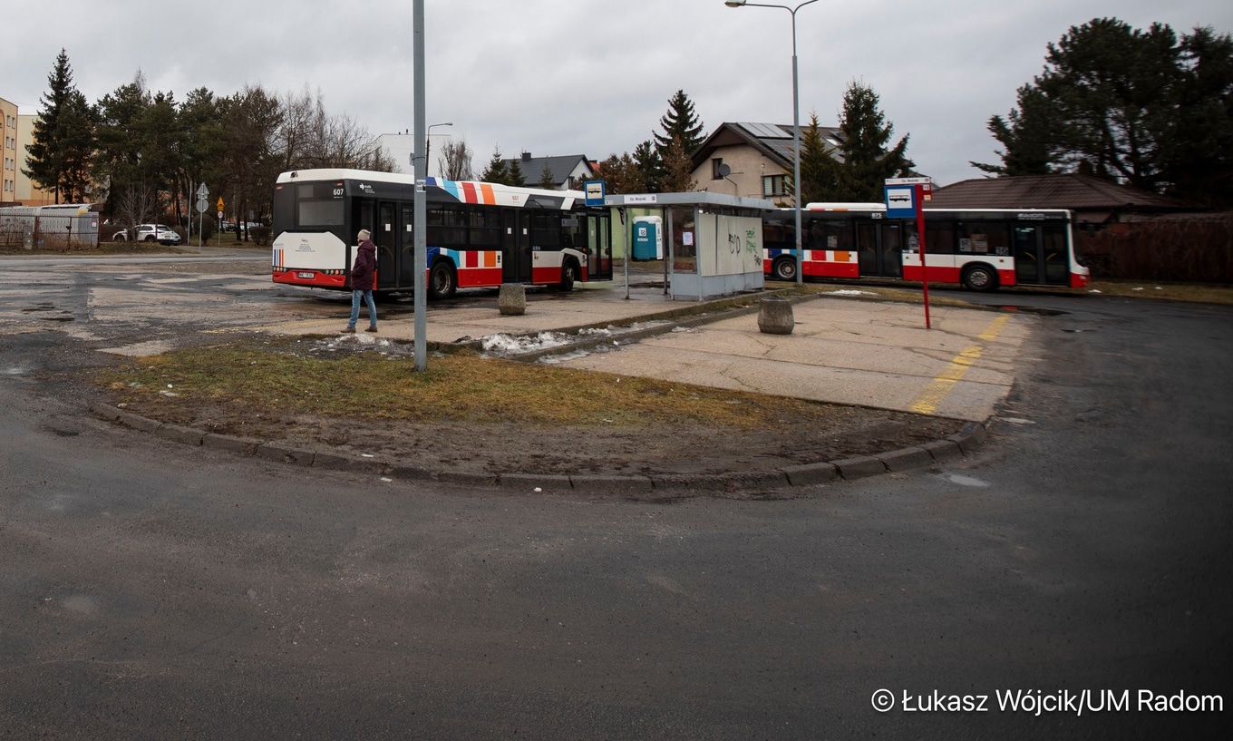 Infotrans - Radom ogłasza przetarg na przebudowę pętli Wośniki. Kolejny projekt z FEPW