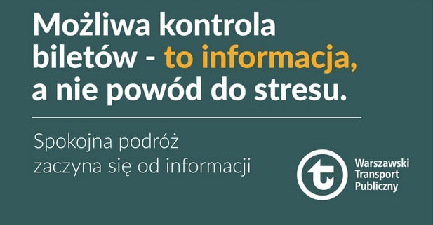 Infotrans - Spokojnie, to tylko „Możliwa kontrola biletów”. Nowe spoty reklamowe w WTP
