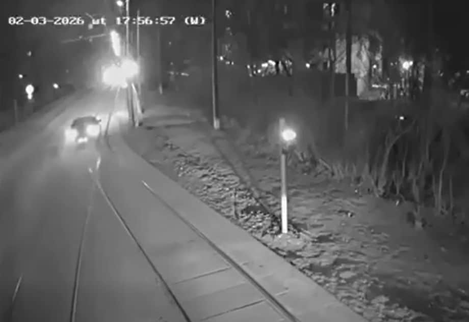 Infotram - Pod prąd po torowisko tramwajowym. Skrajnie niebezpieczna sytuacja we Wrocławiu