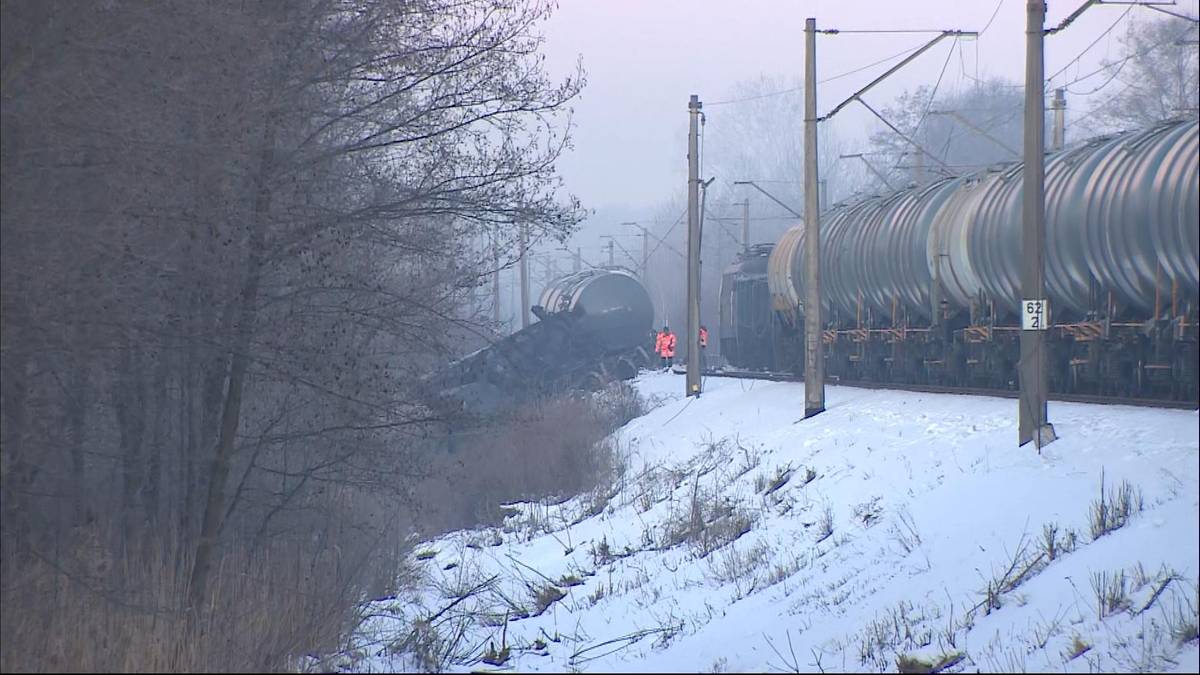 Inforail - Nocne wykolejenie pociągu pod Piasecznem bez wpływu na ruch pasażerski. Znamy wstępne przyczyny