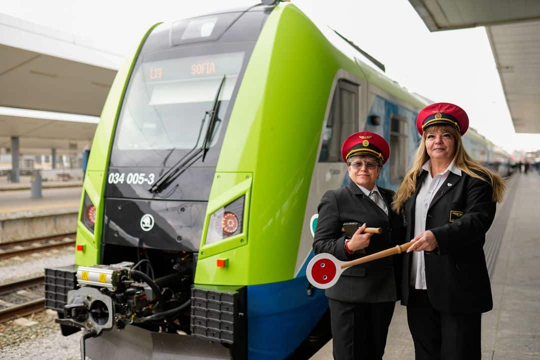 Inforail - Škoda zaprezentowała pierwszy nowoczesny pociąg dla Bułgarii