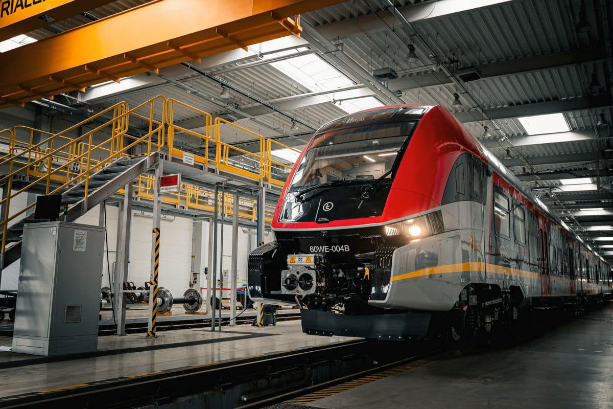 Inforail - Już jest nowy pociąg dla Łódzkiej Kolei Aglomeracyjnej. Flota powiększy się o 14 takich składów