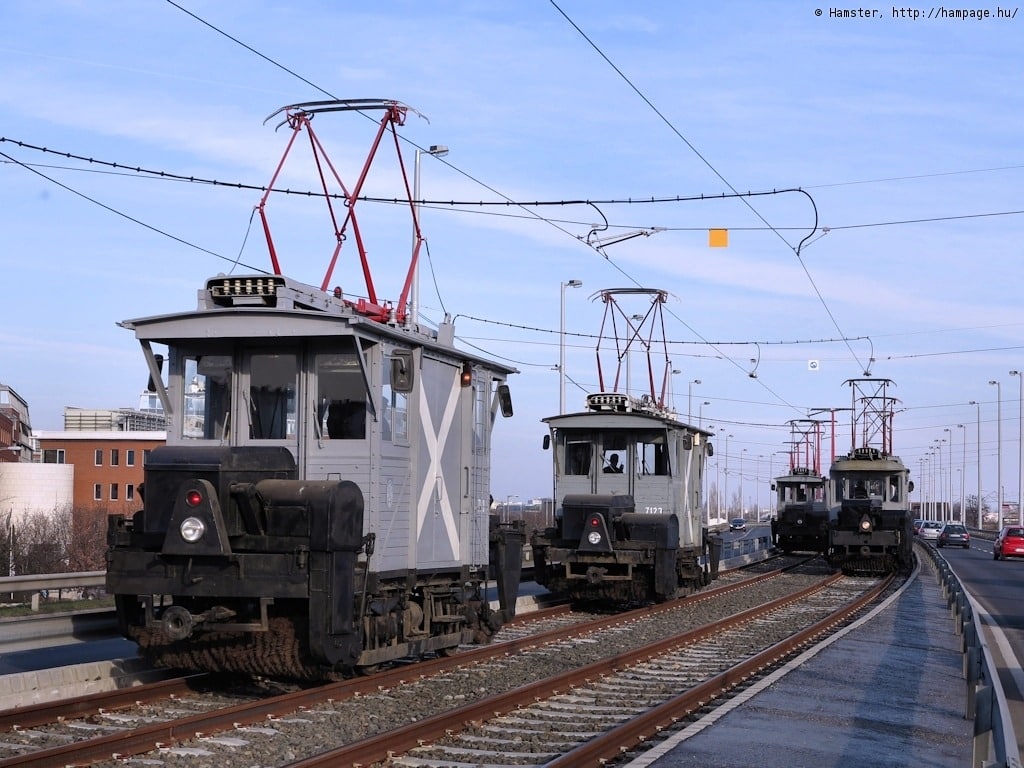 Infotram - Tramwaje techniczne w Budapeszcie mają już 100 lat