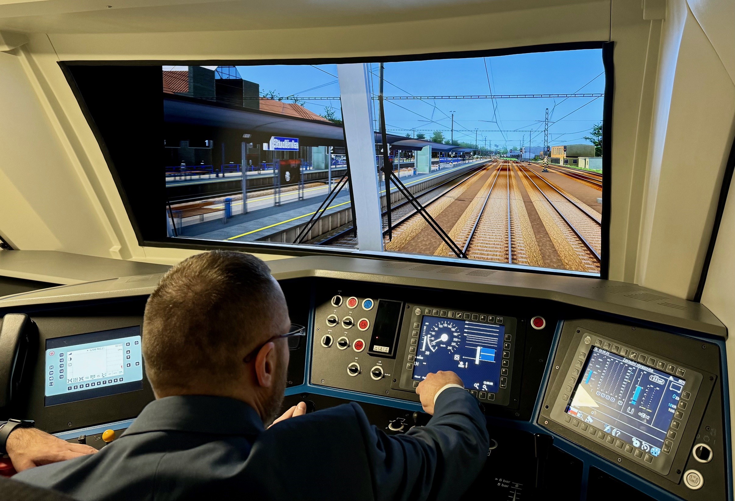 Inforail - Czeskie Koleje chcą zwiększyć możliwości szkolenia maszynistów. Planują wynająć dwa nowe symulatory