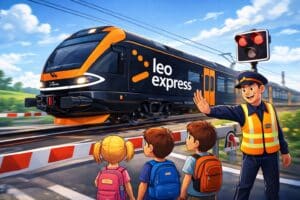 Inforail - Leo Express włącza się do ogólnopolskiej kampanii „Bezpieczny Przejazd” wspierając bezpieczeństwo na przejazdach kolejowych