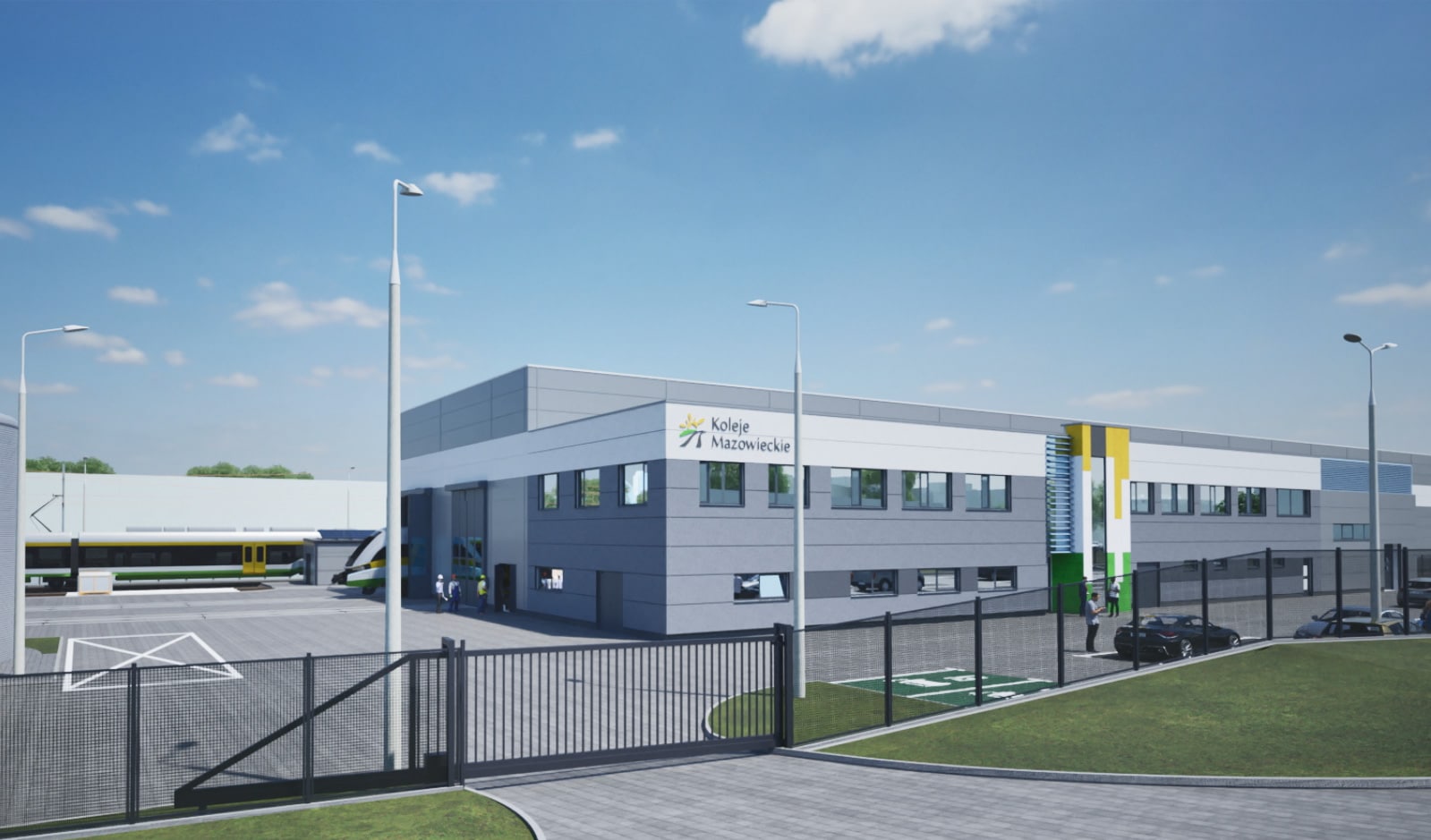 Inforail - Zmiany w kontrakcie na budowę bazy Kolei Mazowieckich w Radomiu. Inwestycja potrwa dłużej