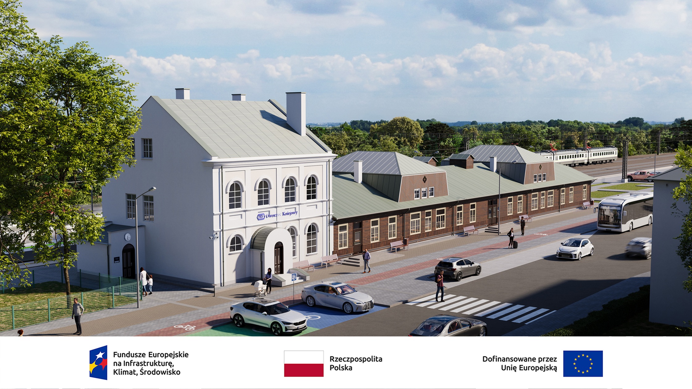 Inforail - Ponad 155 mln zł na przebudowę dworców w Dęblinie, Otwocku i Częstochowie