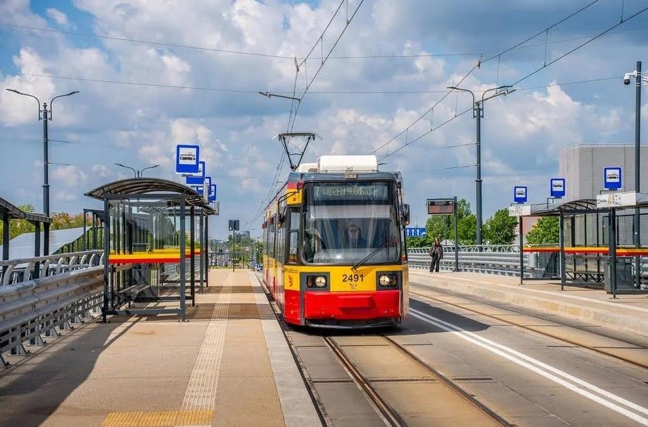 Infobike - Łódź buduje nową linię tramwajową na Broniewskiego. Rowerzyści zyskają brakujący odcinek trasy