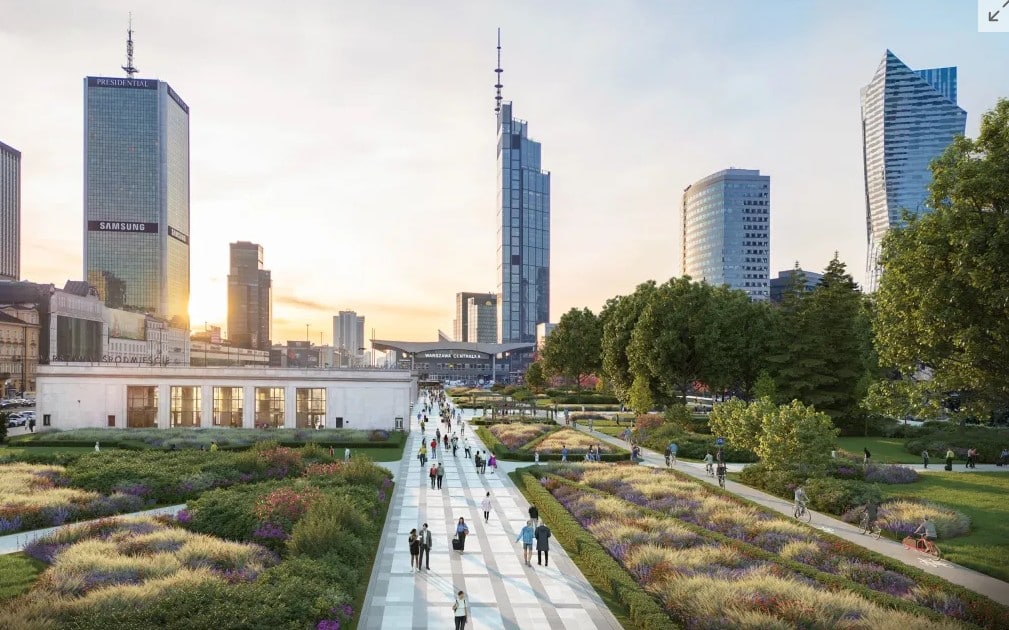 Infobike - Przebudowa pasażu między dworcami w centrum Warszawy. Co zmieni się dla rowerzystów?