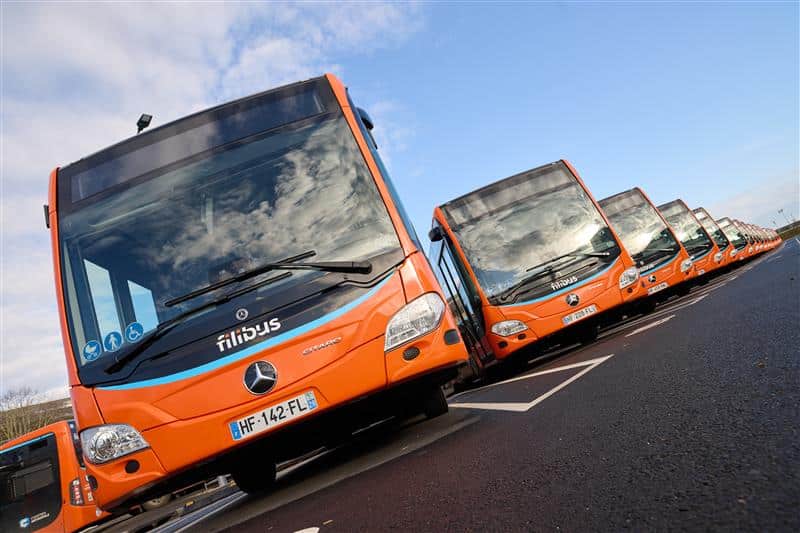 Infobus - Chartres: 52 Mercedes-Benz Citaro Hybrid już w ruchu. Hybrydy zamiast elektrobusów