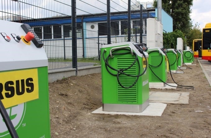 Infobus - MZA Warszawa i cztery oferty na ładowarki dla elektrobusów. Od 1,18 do 2,58 mln zł