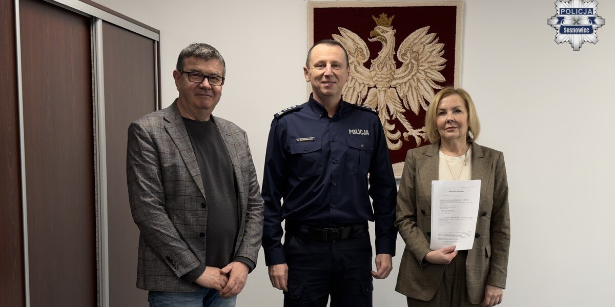 Infotrans - Policja i PKM Sosnowiec łączą siły dla bezpieczeństwa pasażerów