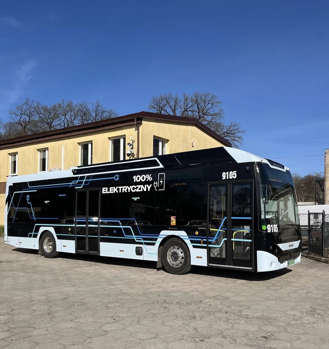 Infobus - Białogard testuje autobus elektryczny od Scania Polska. Nowy pojazd na liniach ZKM