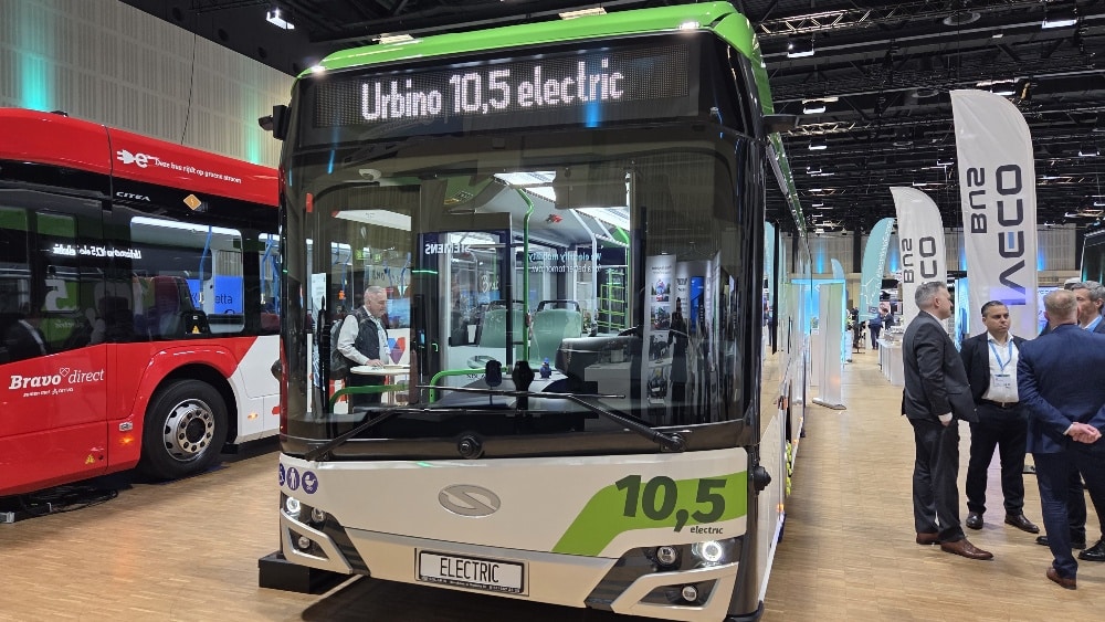 Infobus - Mobility Move 2026: Solaris pokazał Urbino 10,5 electric. Z nagrodą Sustainable Bus