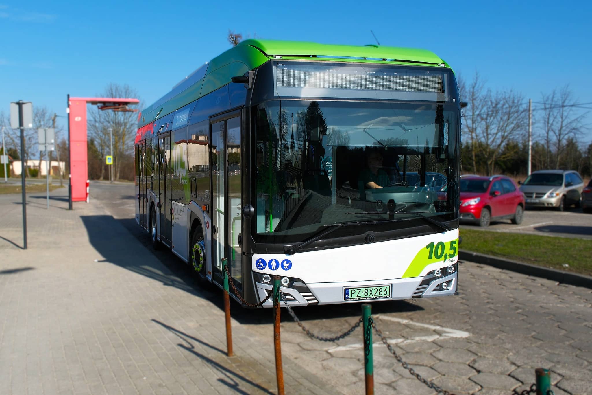 Infobus - MZK Malbork testuje autobus elektryczny Solaris Urbino 10,5 przed dużym przetargiem