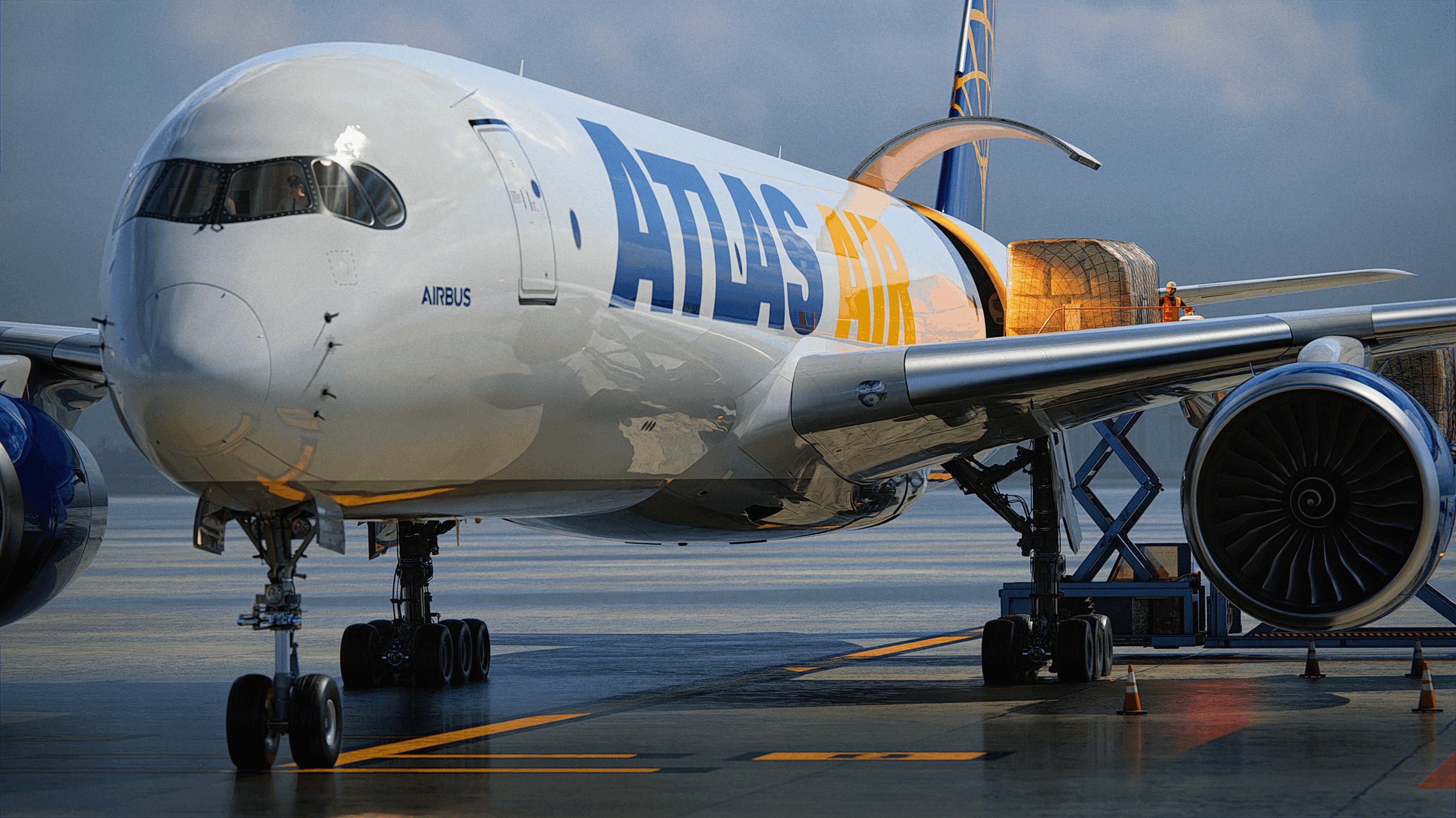 Infoair - Atlas Air zamawia 20 Airbusów A350F. Największy kontrakt na nowy frachtowiec