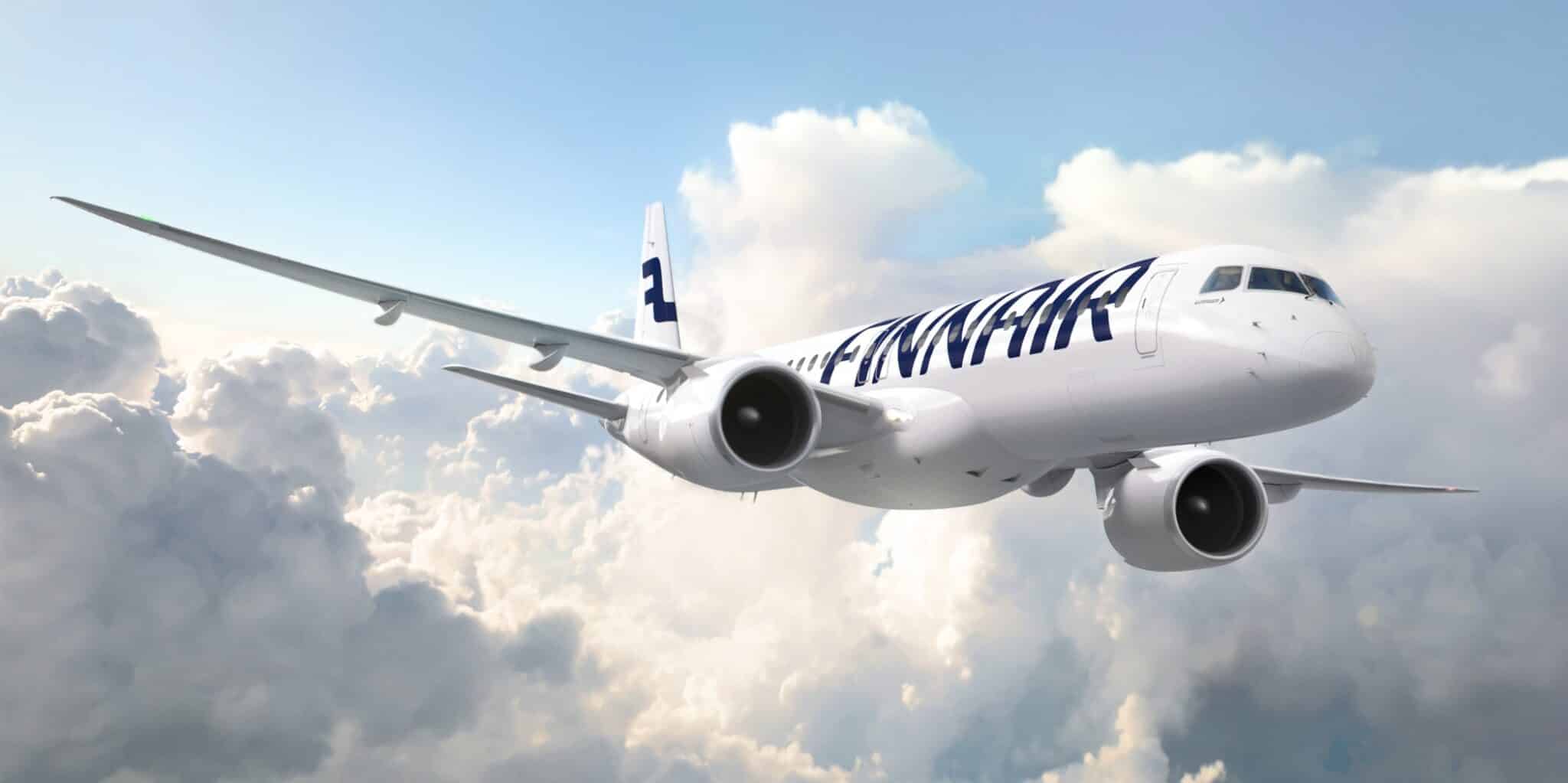 Infoair - Nowe samoloty dla Finnair. Embraer E195-E2 zastąpi starszą flotę