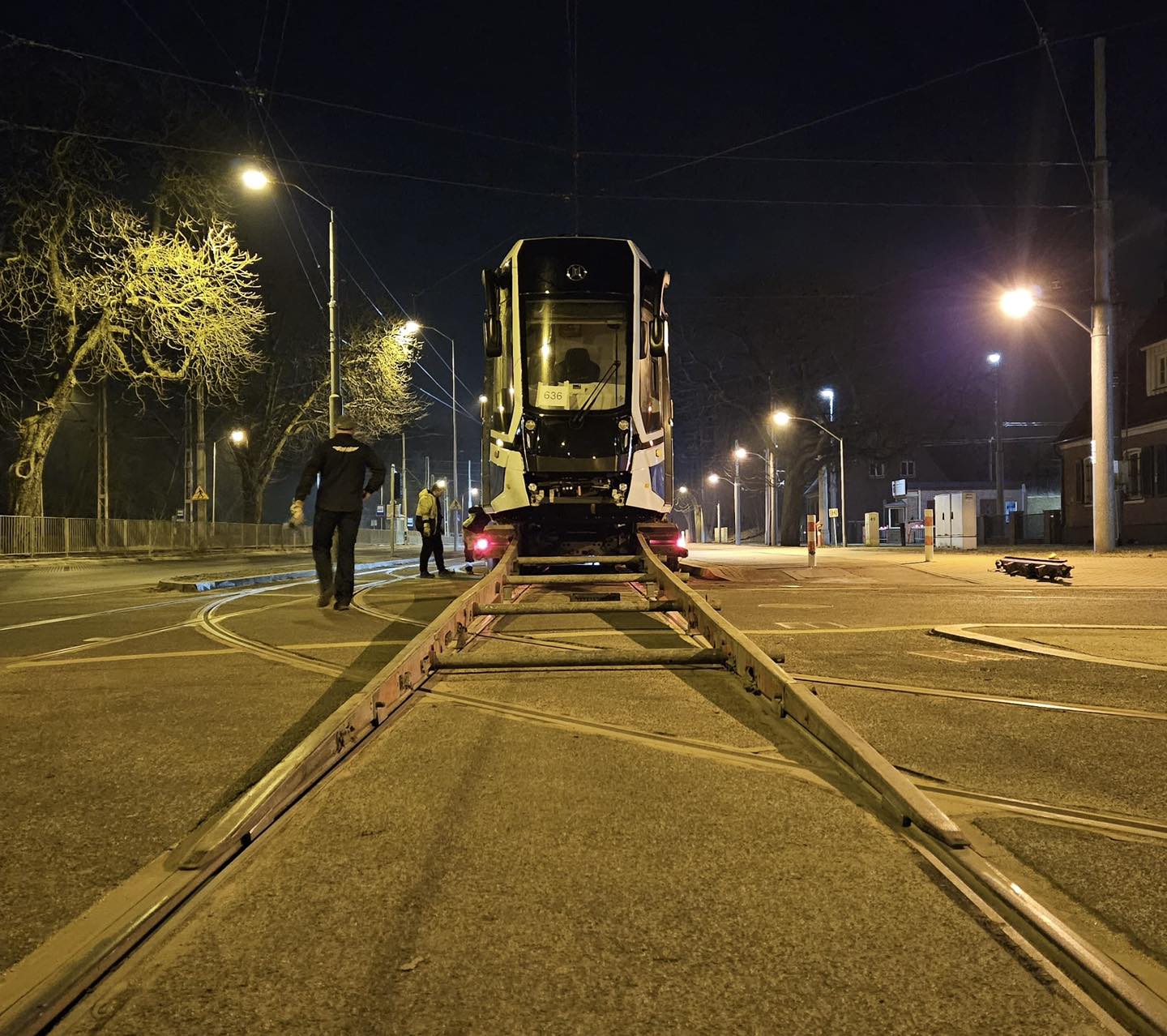 Infotram - Dostawy Moderusów Gamma dla Szczecina na półmetku