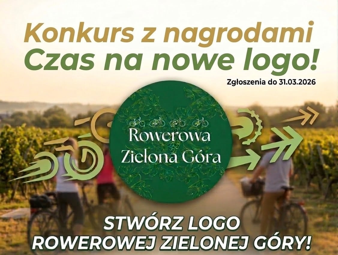 Infobike - Zielona Góra szuka nowego symbolu rowerowej mobilności. Ruszył konkurs na logo