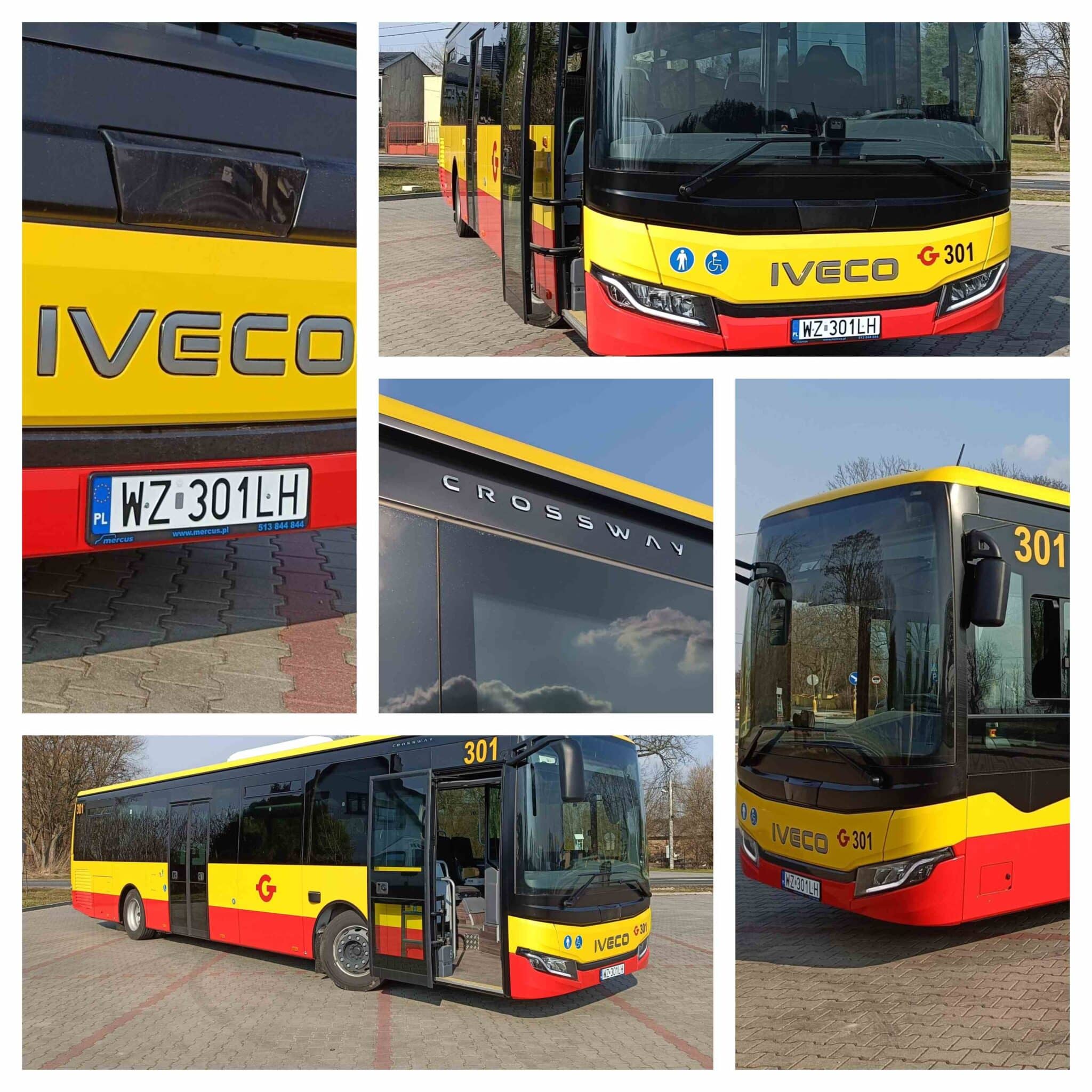 Infobus - Grodziskie Przewozy Autobusowe z nowymi kontraktami i taborem, w tym Iveco Crossway