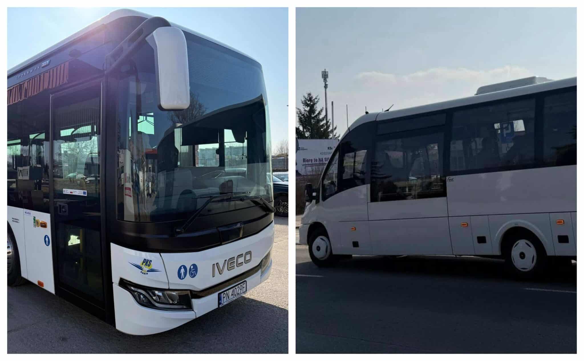 Infobus - PKS Konin zamyka kontrakt na autobusy Iveco Crossway i testuje minibusa od Rosero