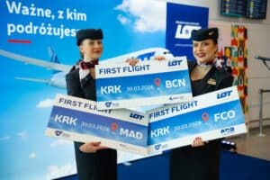 Infoair - Trzy nowe kierunki z Krakowa. LOT otwiera połączenia do Barcelony, Madrytu i Rzymu