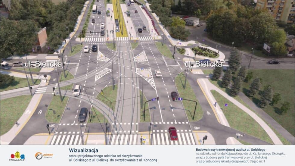 Infotram - Bydgoszcz: Nowa linia tramwajowa na Szwederowie. Wybrano wykonawcę pierwszego etapu inwestycji