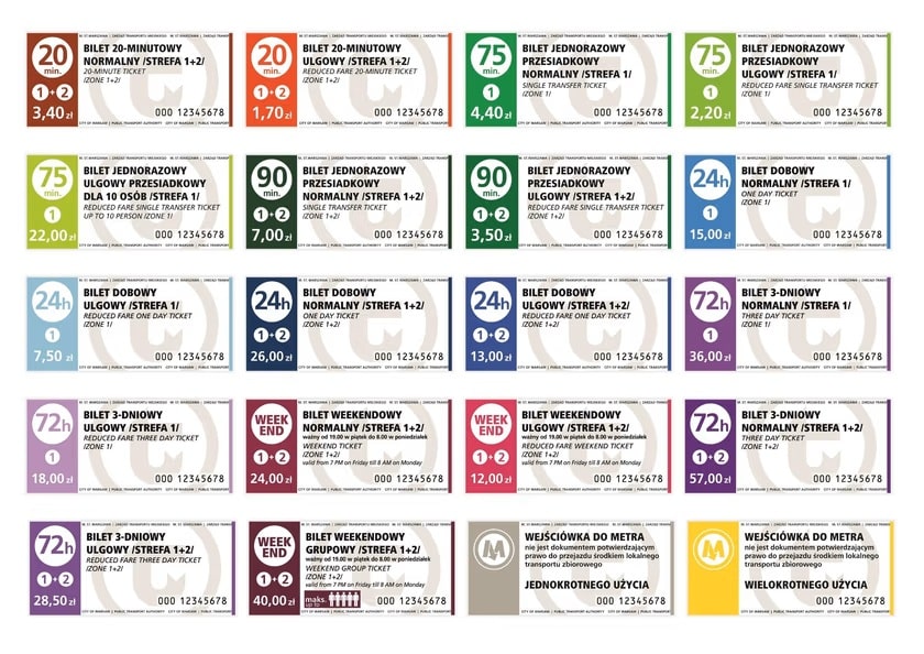 Infotrans - Warszawa zamawia 18 milionów biletów z paskiem magnetycznym. ZTM szuka dostawcy