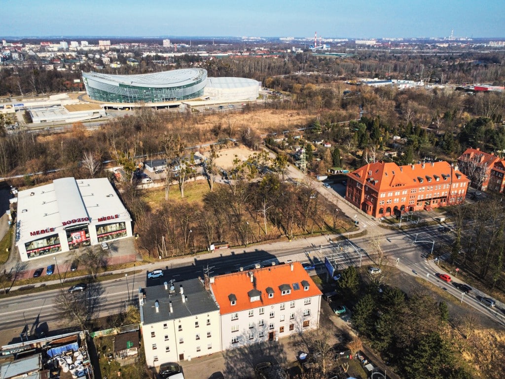 Infobus - Powstanie nowy węzeł przesiadkowy Gliwice-Arena. W pobliżu hali widowiskowo-sportowej