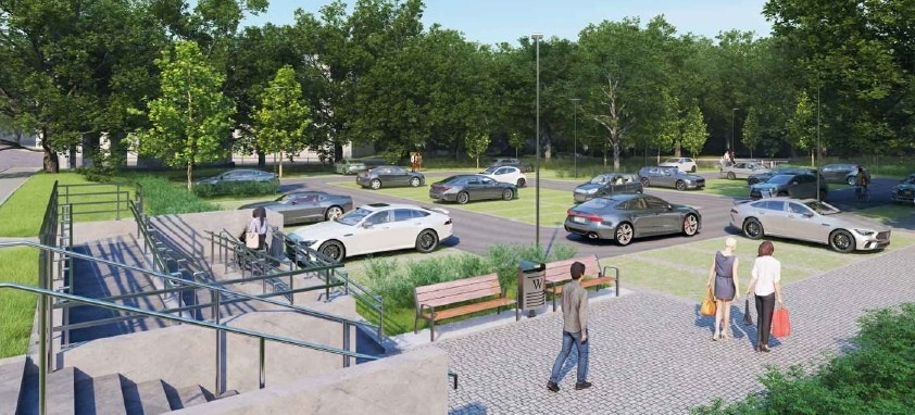 Infotrans - Wrocław: Nowe centrum przesiadkowego P&R Leśnica powstanie jeszcze w tym roku