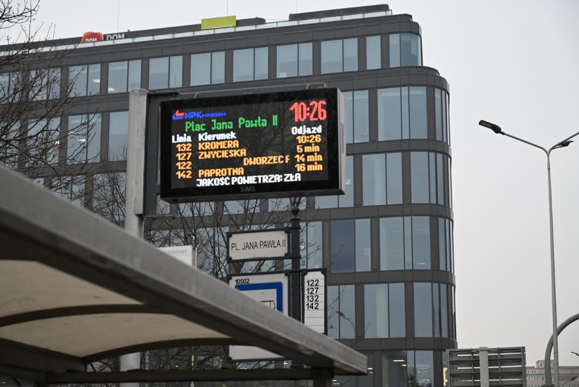 Infotrans - MPK Wrocław testuje nowe tablice informacji pasażerskiej. Kwiska na pierwszy ogień