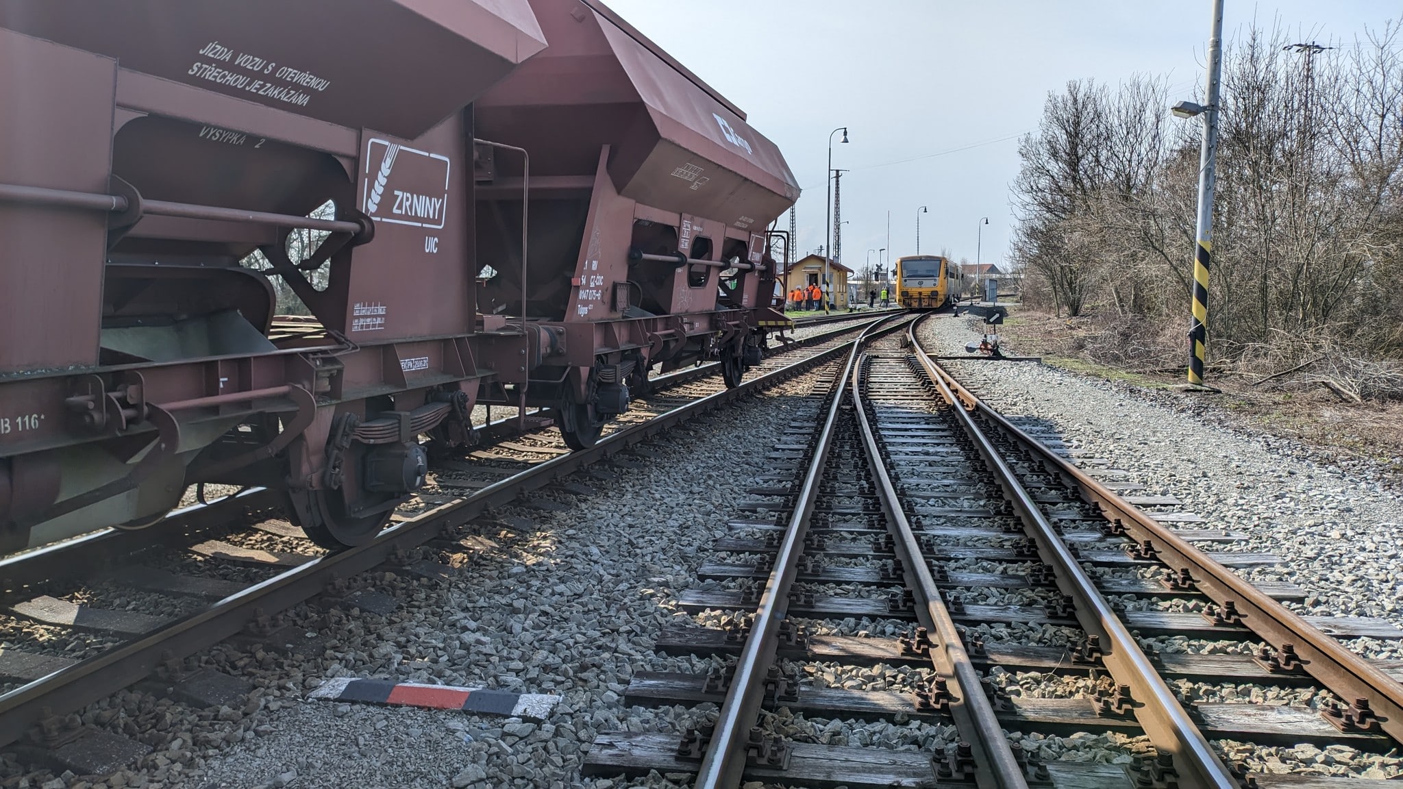 Inforail - Zderzenie pociągów w Křincu. Trwa wyjaśnianie okoliczności zdarzenia