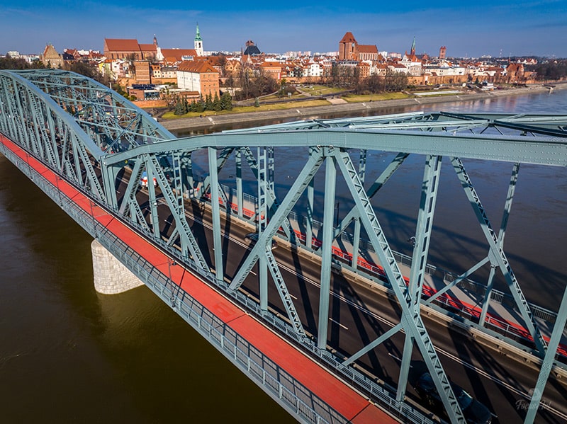 Infobike - Most Piłsudskiego z nowym dojazdem rowerowym? Toruń szuka projektanta