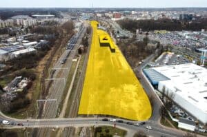 Inforail - ŁKA rozbudowuje zaplecze techniczne w Łodzi. Powstanie nowoczesna baza na Karolewie