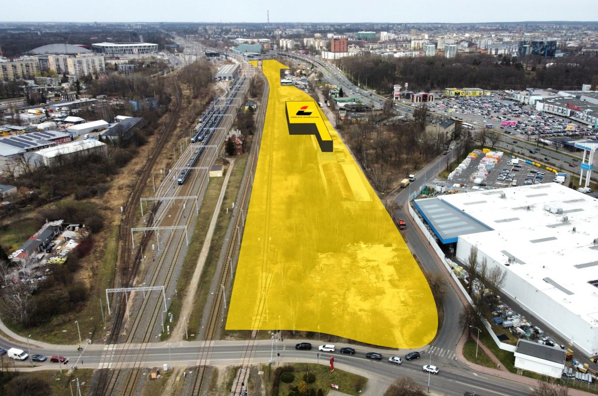 Inforail - ŁKA rozbudowuje zaplecze techniczne w Łodzi. Powstanie nowoczesna baza na Karolewie