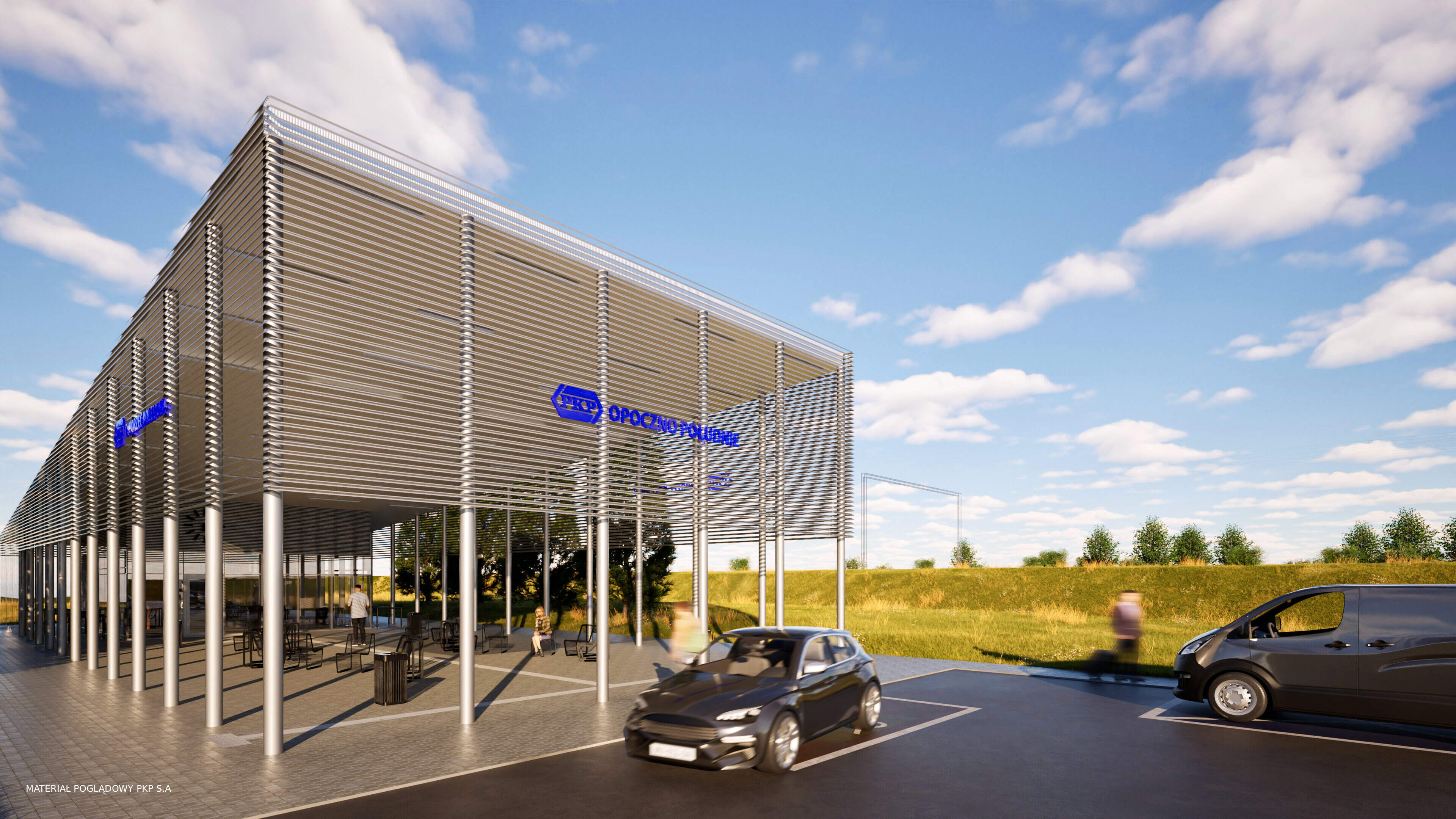 Inforail - Nowy dworzec w Opocznie Południe. PKP ogłosiły przetarg