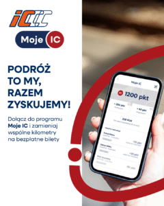 Inforail - Ruszył program lojalnościowy PKP Intercity „Moje IC”