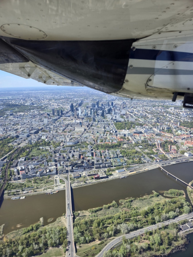 Infoair - Lotnicze skanowanie Warszawy zakończone. Ortofotomapa gotowa w 2027 roku