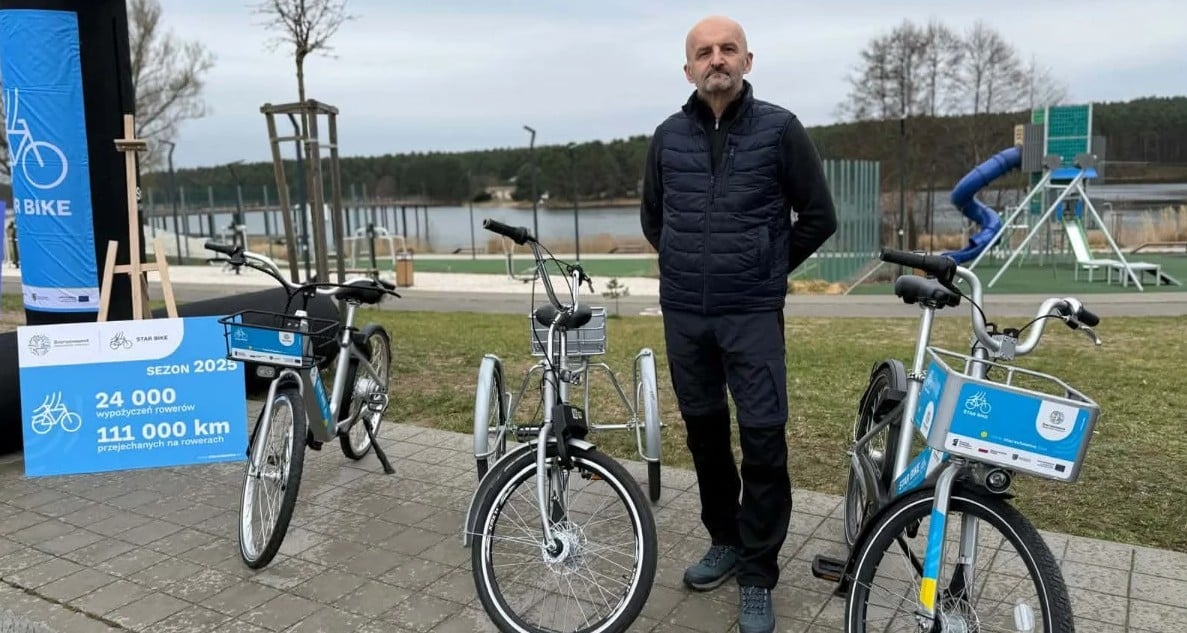 Infobike - Star Bike wraca na ulice. Ruszył trzeci sezon roweru miejskiego w Starachowicach