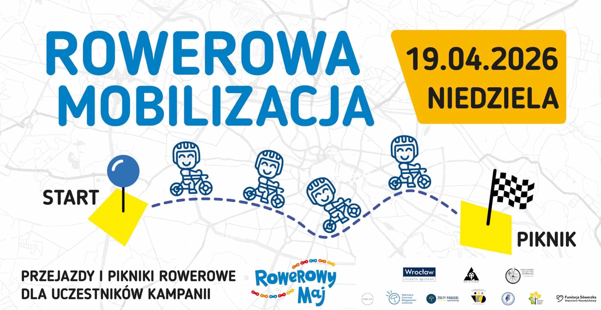 Infobike - „Rowerowa Mobilizacja” we Wrocławiu. Wielki start jubileuszowego Rowerowego Maja